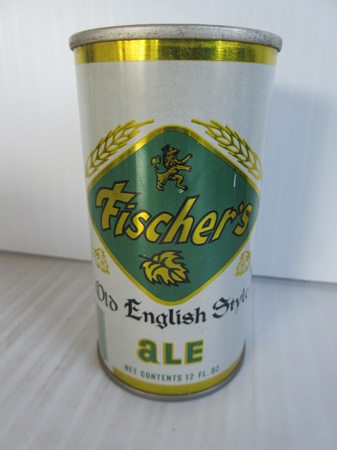Fischer's Old English Style Ale - w UPC - Click Image to Close